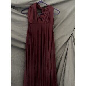 LULUS Trendy Travels Scarf Halter Maxi Dress Size L NWT